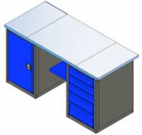 Верстак с Драйвером и Тумбой ВДТ-1.6